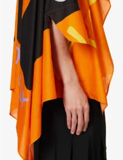 Art Asymmetric-panel Regular-fit Cotton-poplin Shirt -Selfidges Launches R04190818 LAVENDER ALT05