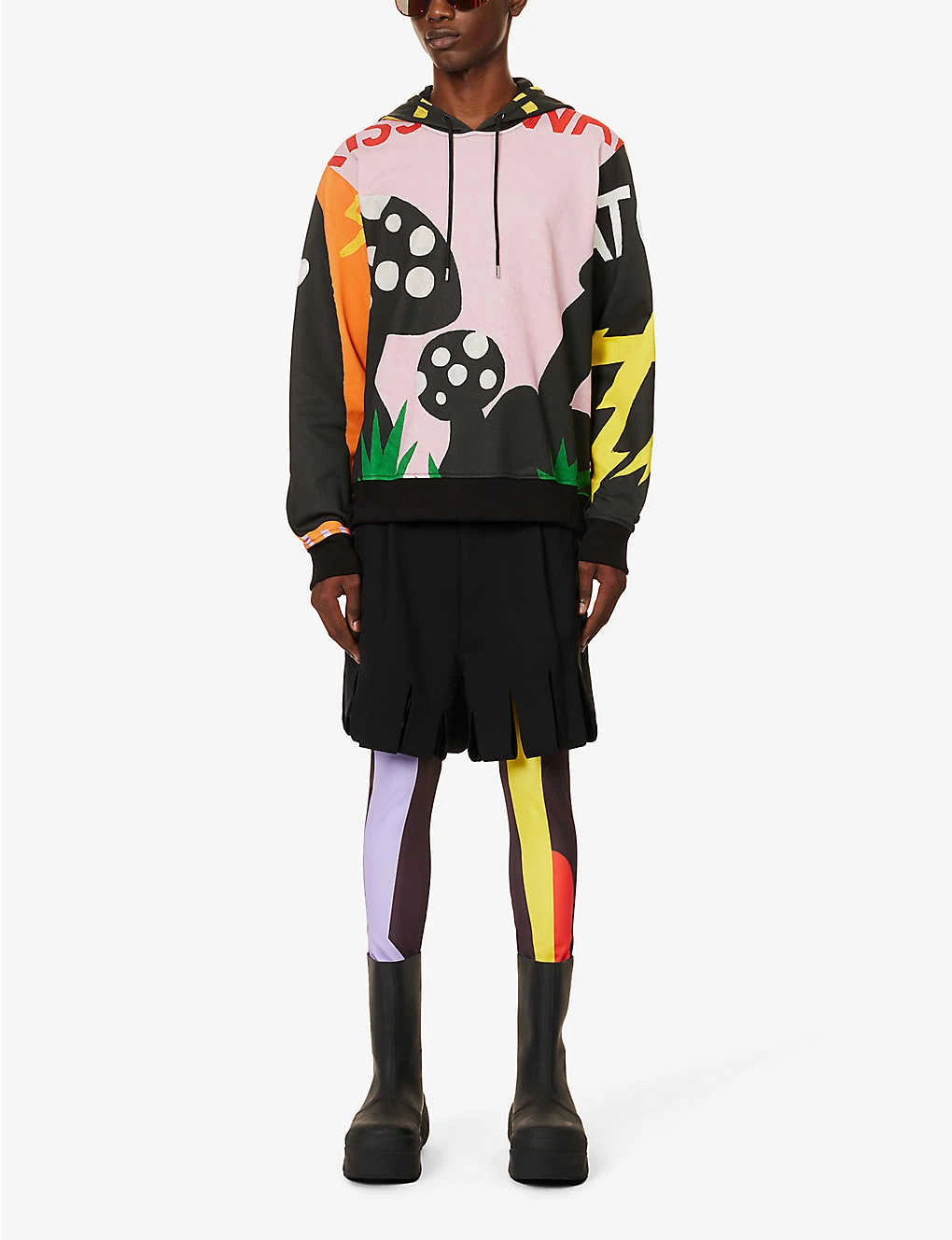 Banner Graphic-print Cotton-jersey Hoody 4 Banner Graphic-print Cotton-jersey Hoody - Image 2