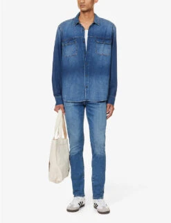 CITIZENS OF HUMANITY London Regular-fit Tapered Stretch-denim Jeans -Selfidges Launches R04191347 ITHICAMDINDIGO ALT01