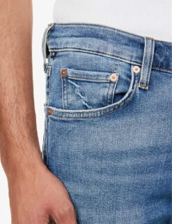 CITIZENS OF HUMANITY London Regular-fit Tapered Stretch-denim Jeans -Selfidges Launches R04191347 ITHICAMDINDIGO ALT04