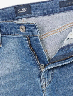 CITIZENS OF HUMANITY London Regular-fit Tapered Stretch-denim Jeans -Selfidges Launches R04191347 ITHICAMDINDIGO ALT06