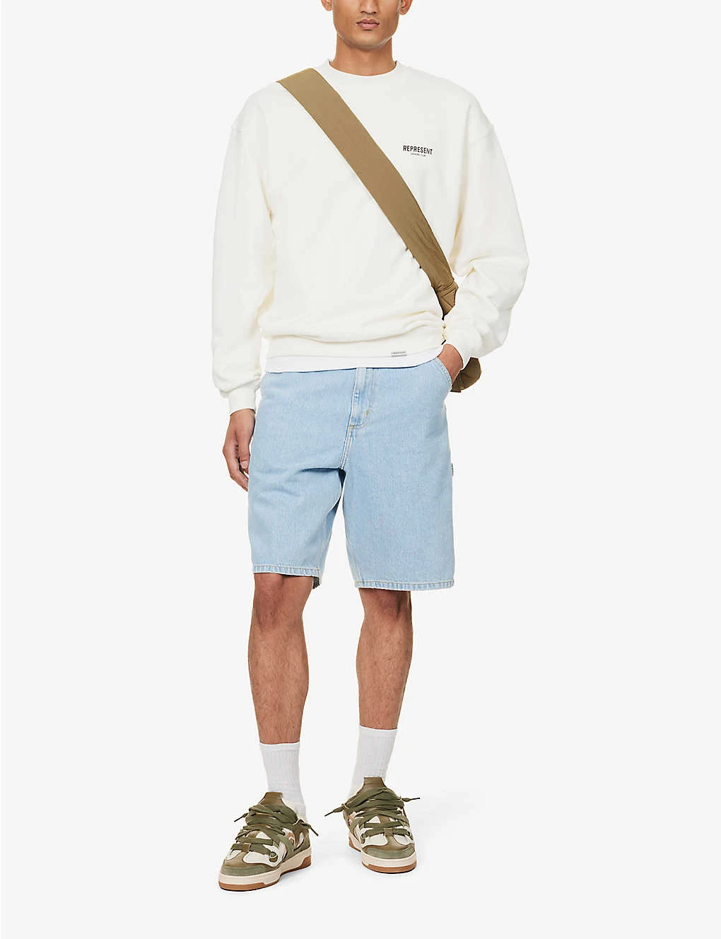 Represent Owners' Club Graphic-print Relaxed-fit Cotton-jersey Sweatshirt 4 Represent Owners' Club Graphic-print Relaxed-fit Cotton-jersey Sweatshirt - Image 2