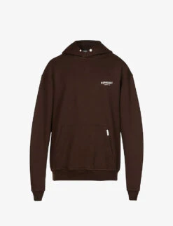 Represent Owners' Club Graphic-print Cotton-jersey Hoody