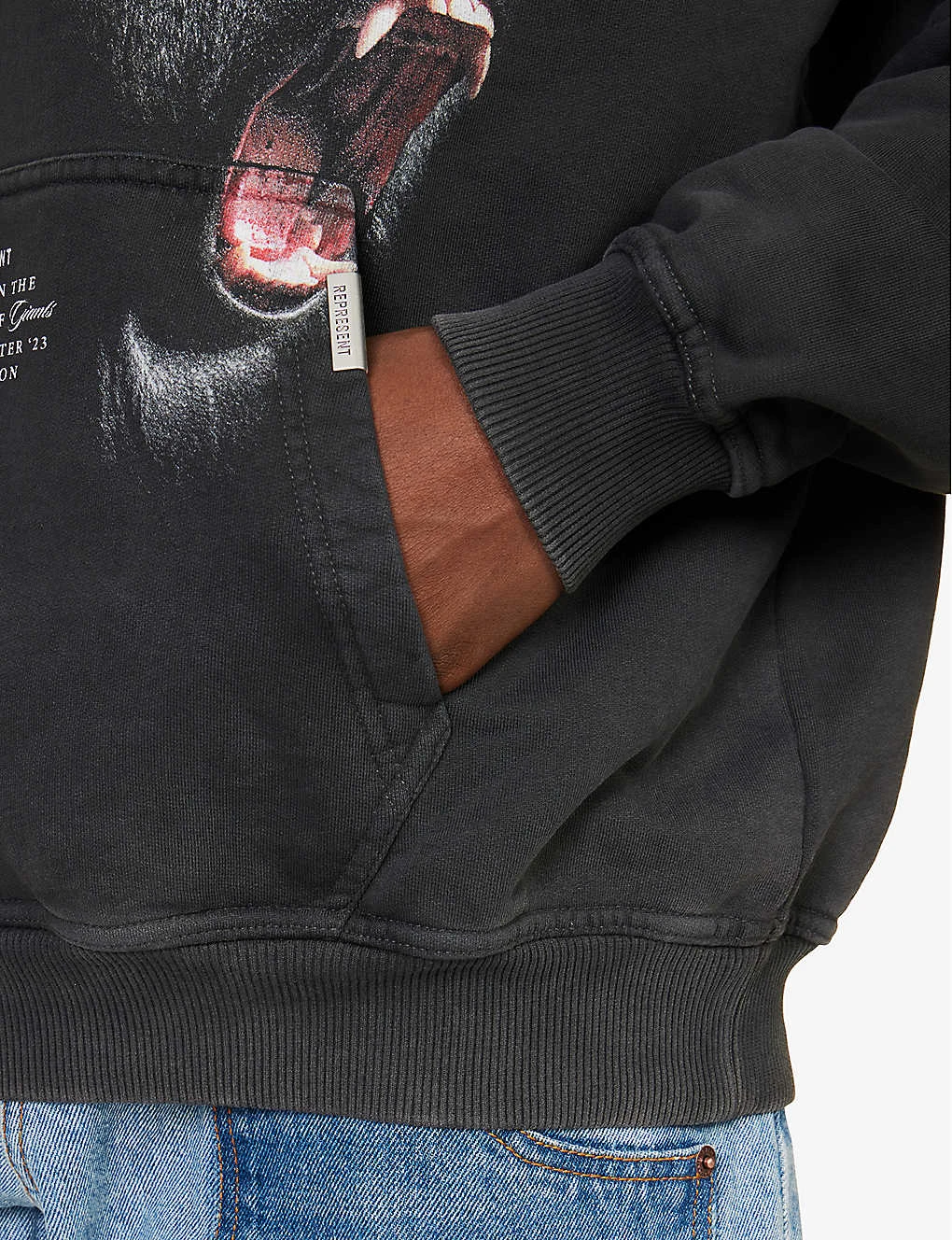 Represent Mayhem Graphic-print Cotton-jersey Hoody 7 Represent Mayhem Graphic-print Cotton-jersey Hoody - Image 5