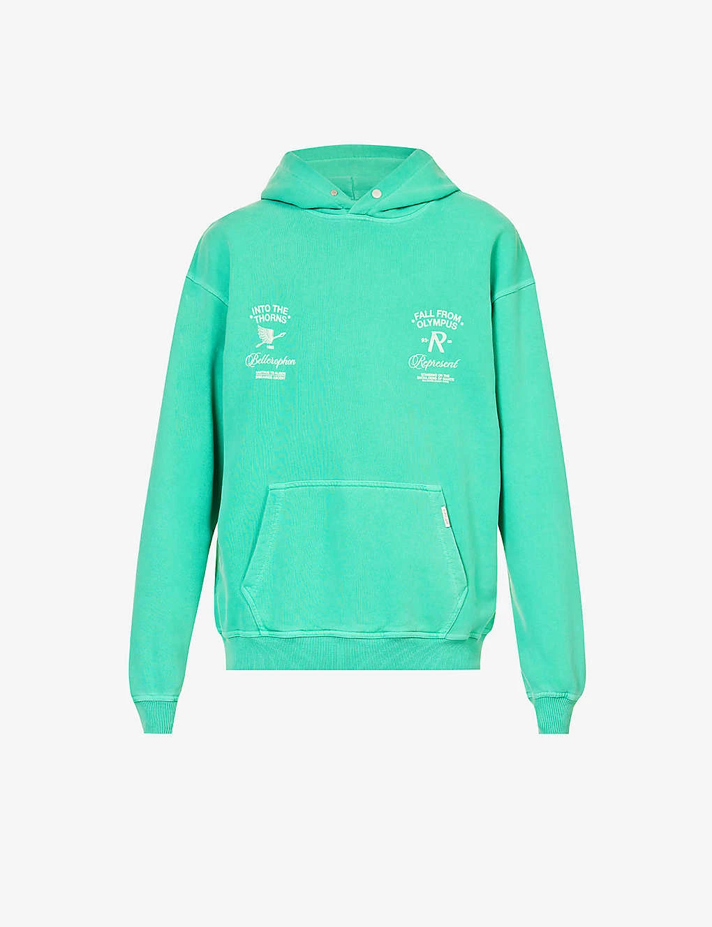 Represent Olympus Relaxed-fit Cotton-jersey Hoody 3 Represent Olympus Relaxed-fit Cotton-jersey Hoody