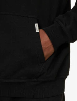 Represent Giants Relaxed-fit Cotton-jersey Hoody -Selfidges Launches R04195327 JETBLACK ALT04