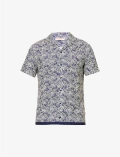ORLEBAR BROWN Travis Floral-print Woven Shirt