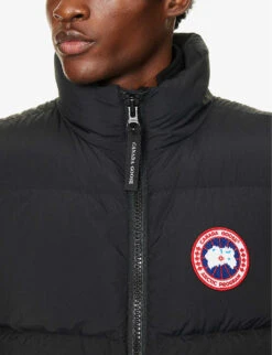 Canada Goose Lawrence Quilted Shell-down Vest -Selfidges Launches R04195786 BLACK ALT04