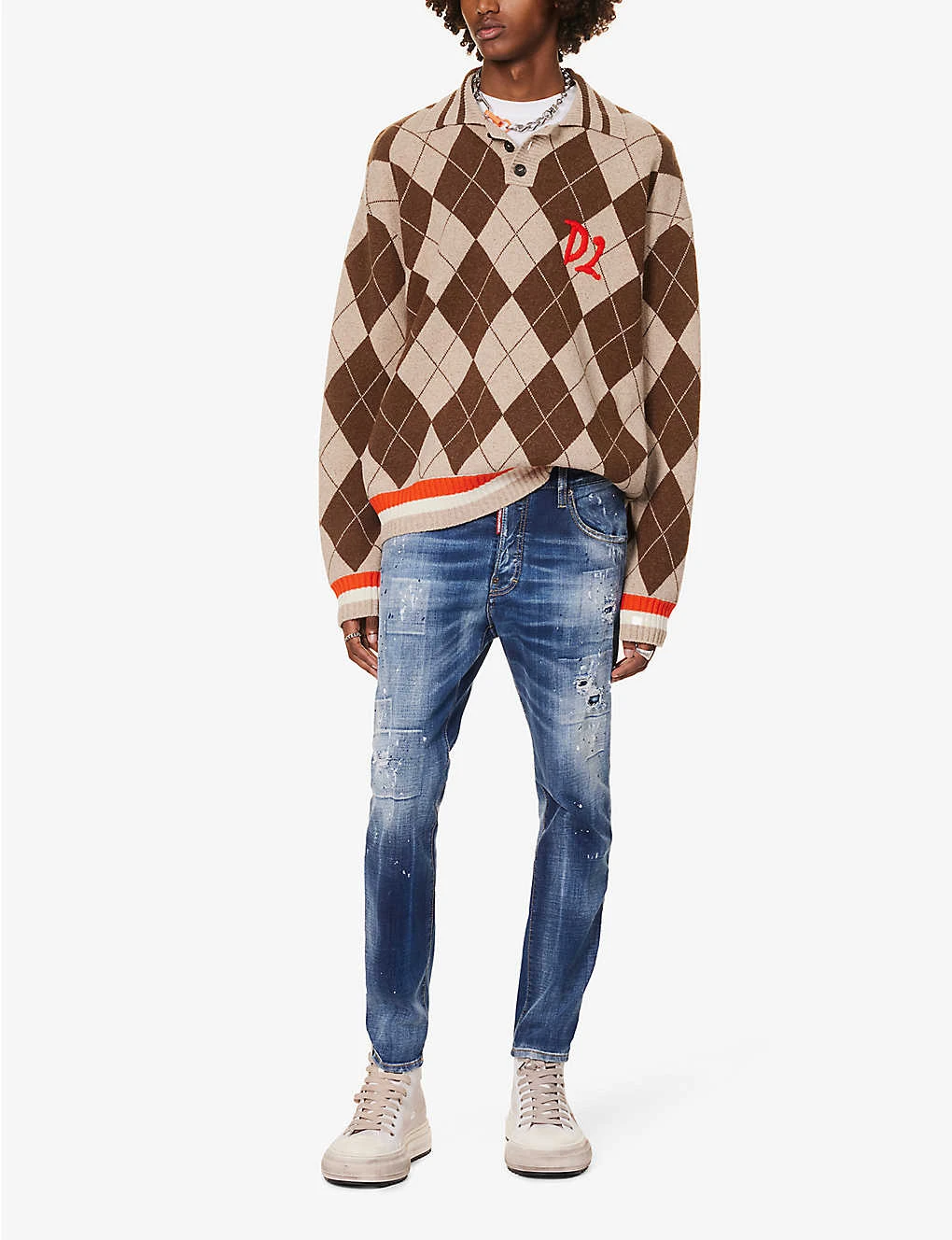 DSQUARED2 Skater Slim-fit Tapered-leg Stretch-denim Jeans 4 DSQUARED2 Skater Slim-fit Tapered-leg Stretch-denim Jeans - Image 2