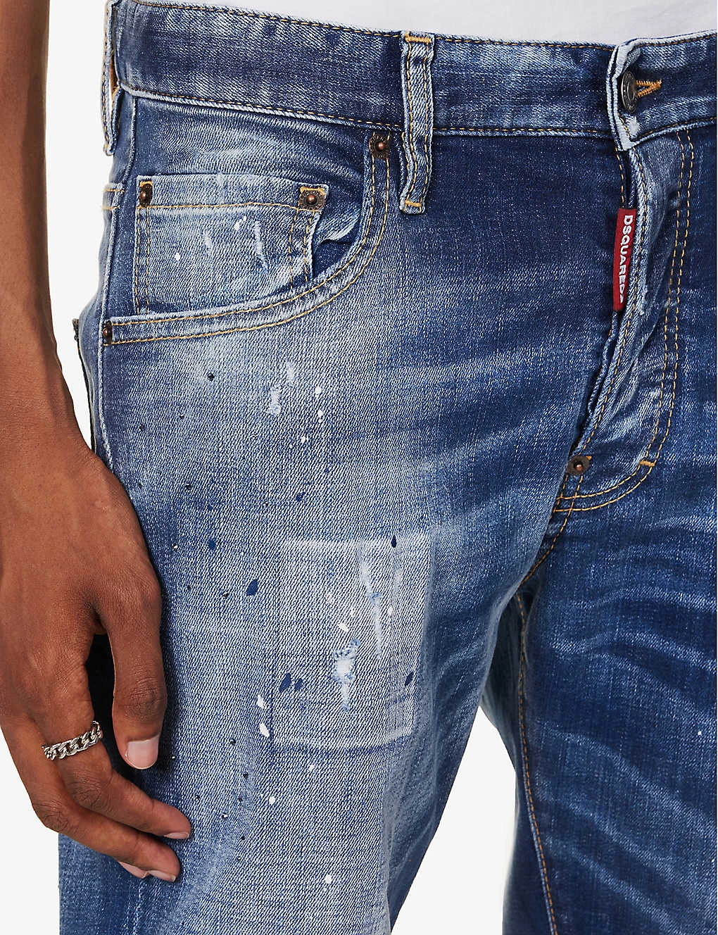 DSQUARED2 Skater Slim-fit Tapered-leg Stretch-denim Jeans 7 DSQUARED2 Skater Slim-fit Tapered-leg Stretch-denim Jeans - Image 5