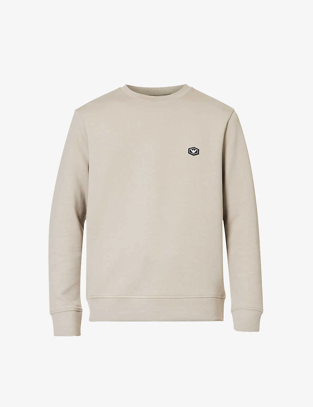 Emporio Armani Logo-print Cotton-blend Jersey Hoody 3 Emporio Armani Logo-print Cotton-blend Jersey Hoody