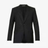 Emporio Armani Floral-jacquard Single-breasted Wool-blend Jacket -Selfidges Launches R04197013 NERO M