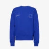 Square Logo-print Organic-cotton And Recycled-polyester-blend Sweatshirt 1 Square Logo-print Organic-cotton And Recycled-polyester-blend Sweatshirt -Selfidges Launches R04199956 ROYALBLUE M